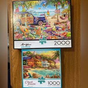 Jigsaw Puzzles - 2000 & 1000 pieces - $25 for bundle or $15 each